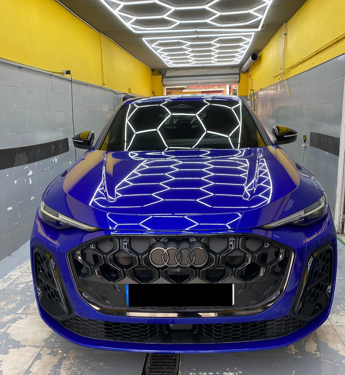 Audi Q5 Sportback: detailing at our car wash in San Pedro de Alcántara, Marbella
