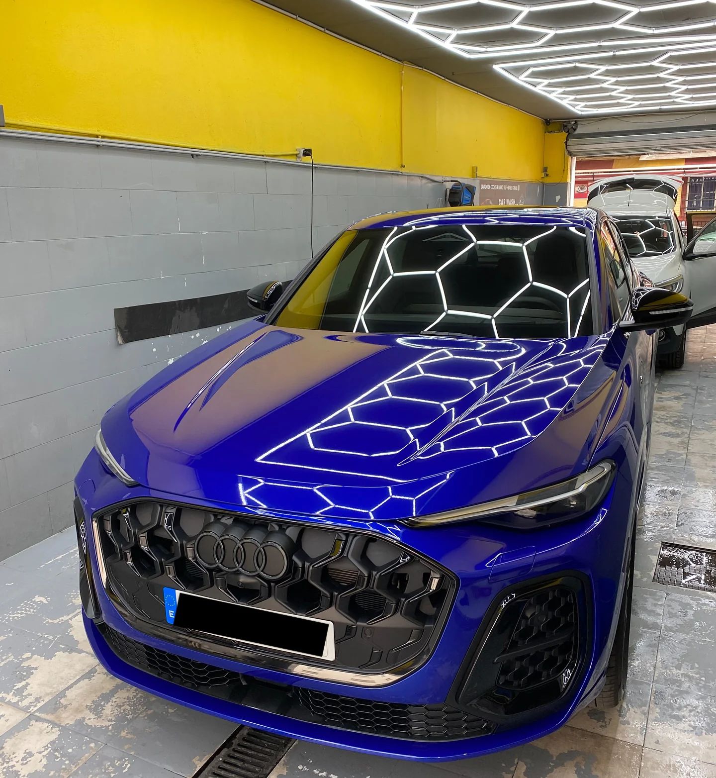 Audi Q5 Sportback: detailing at our car wash in San Pedro de Alcántara, Marbella