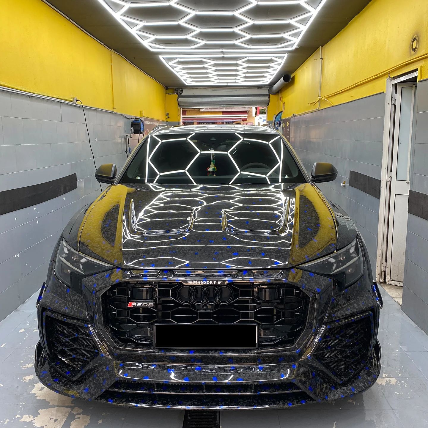 Audi RS Q8: detailing at our car wash in San Pedro de Alcántara, Marbella