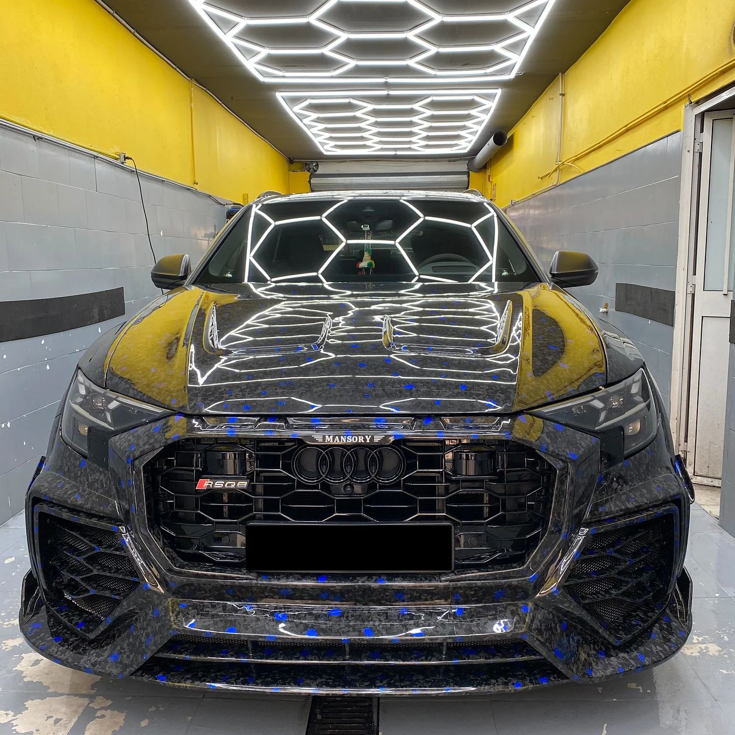 Audi RS Q8: detailing at our car wash in San Pedro de Alcántara, Marbella