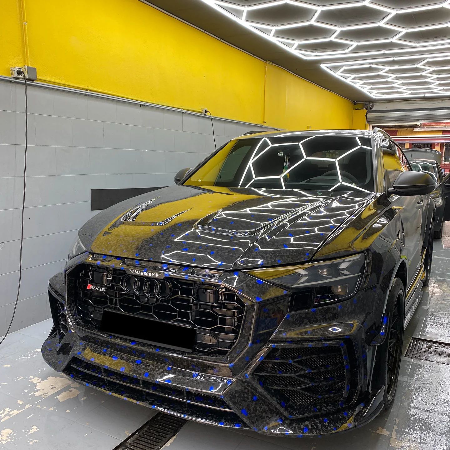 Audi RS Q8: detailing at our car wash in San Pedro de Alcántara, Marbella