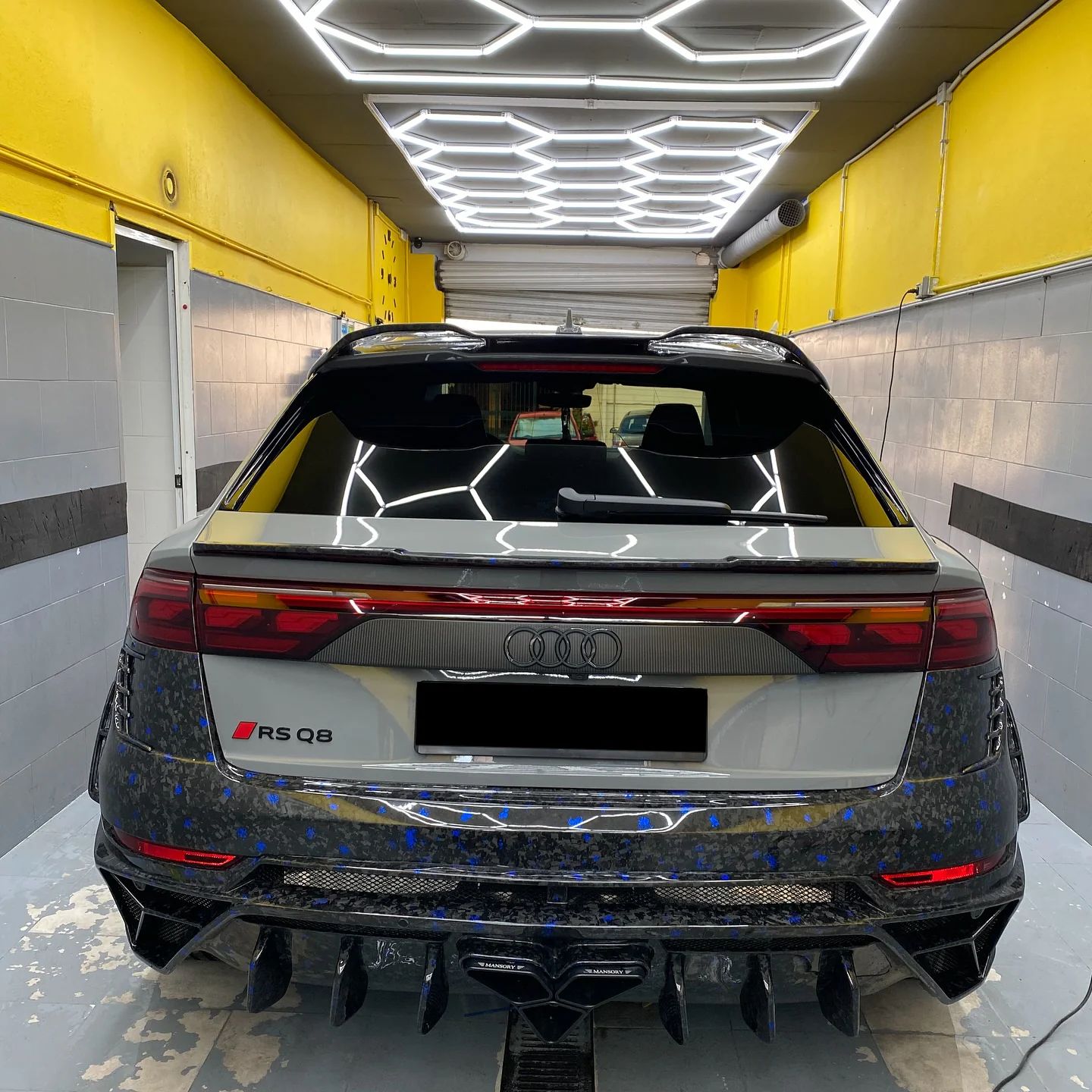 Audi RS Q8: detailing at our car wash in San Pedro de Alcántara, Marbella